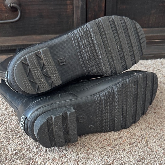 Sporto Black Winter Lace-Up Boots - Picture 4 of 6